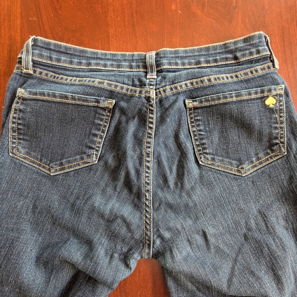 Kate Spade Play Hooky Broom Street skinny jeans, dark wash, size 28 - Picture 5 of 12